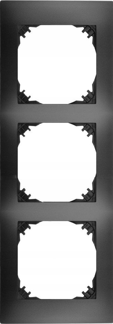 Elektro-Plast Vestra Ramka potrójna szkło IP20 czarny 3873-61