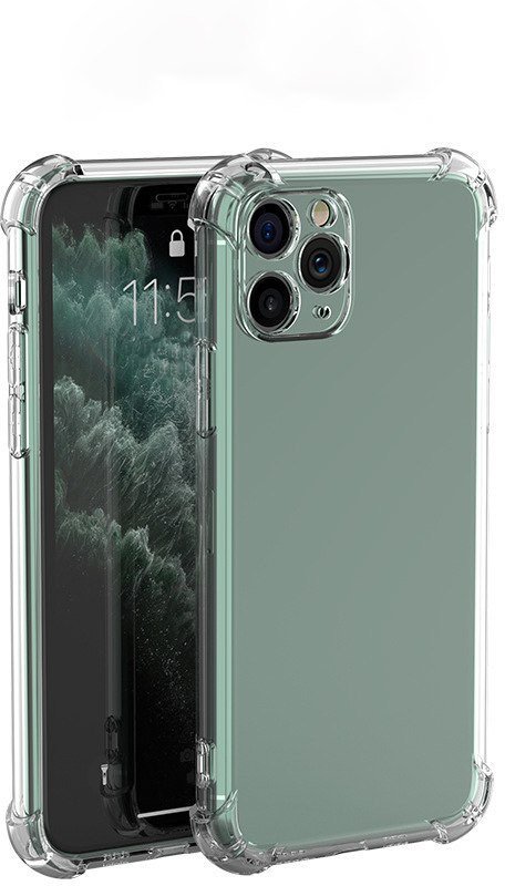 Etui Anti Shock 1,5 mm do iPhone 17 Pro 6,3 TRANSPARENTNY BIG HOLE