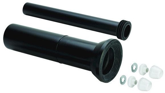 Viega Tilslutningssæt DN90 x 400 Kunststof / sort