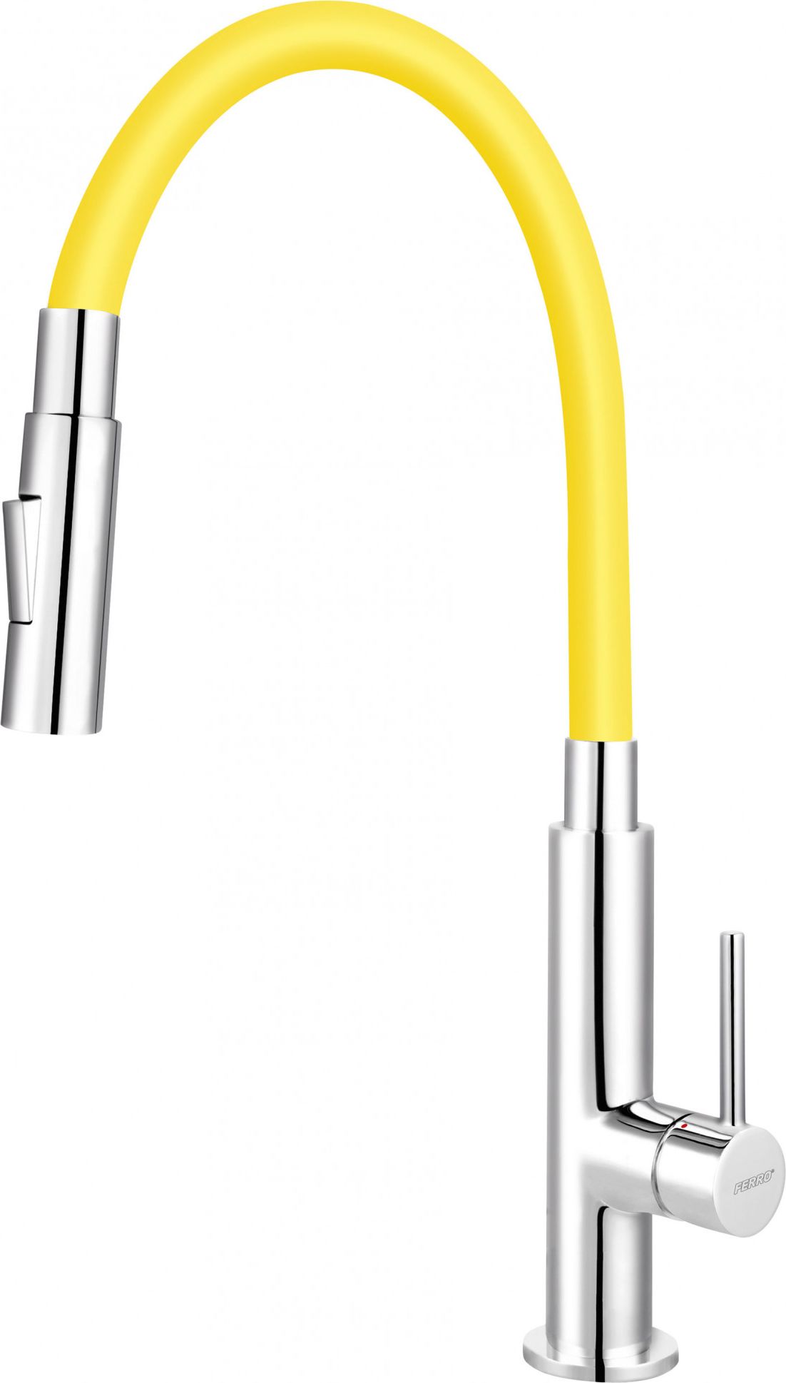 Bateria kuchenna Ferro Zumba Slim 2F stojąca żółty (BZA43C)