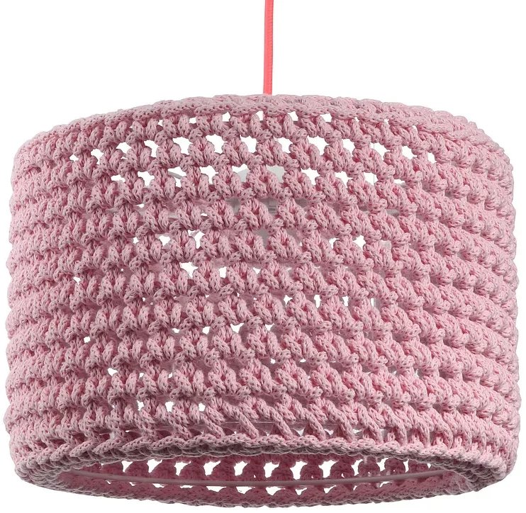 Lampa wisząca COTTON 30 różowa BPS KONCEPT