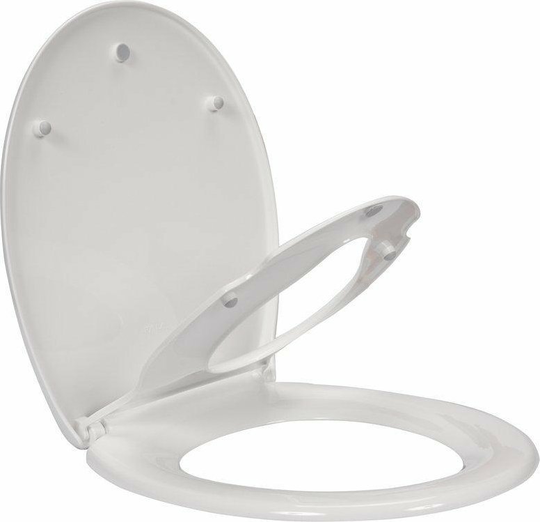 Deska bidetowa Toya FALA DESKA WC WOLNOOPADAJĄCA Z NAKŁADKĄ DLA DZIECI 2w1, WYPINANA PP-O