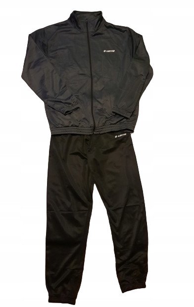 Lotto Tricot Tracksuit MTGV10013-11 Czarne XL