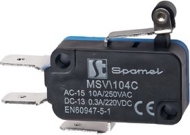 Spamel Łącznik miniaturowy dźwignia z rolką krótka (MSV104C)
