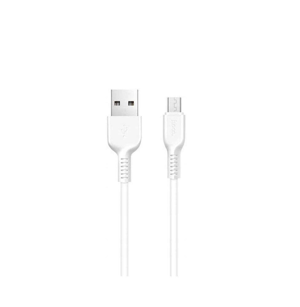 Kabel USB USB-A - microUSB 2 m Biały (6957531068891)