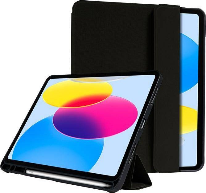 Etui na tablet Crong Crong FlexFolio Etui iPad 10.9 (2022) z funkcją Apple Pencil (czarny)