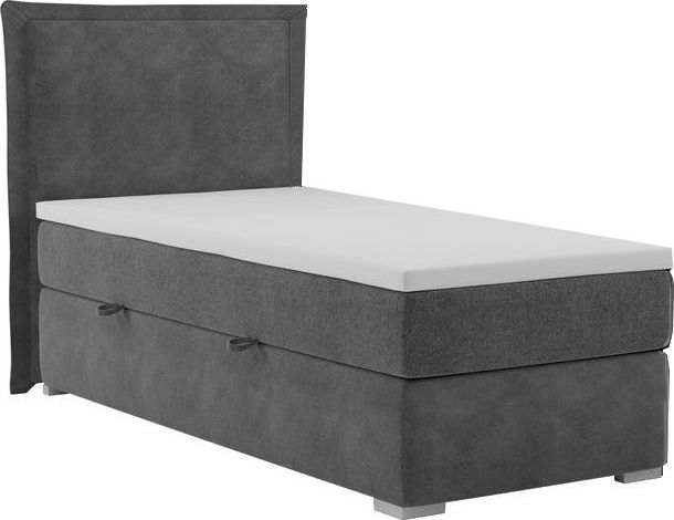 Elior Jednoosobowe łóżko boxspring Pillar 90x200 - 58 kolorów