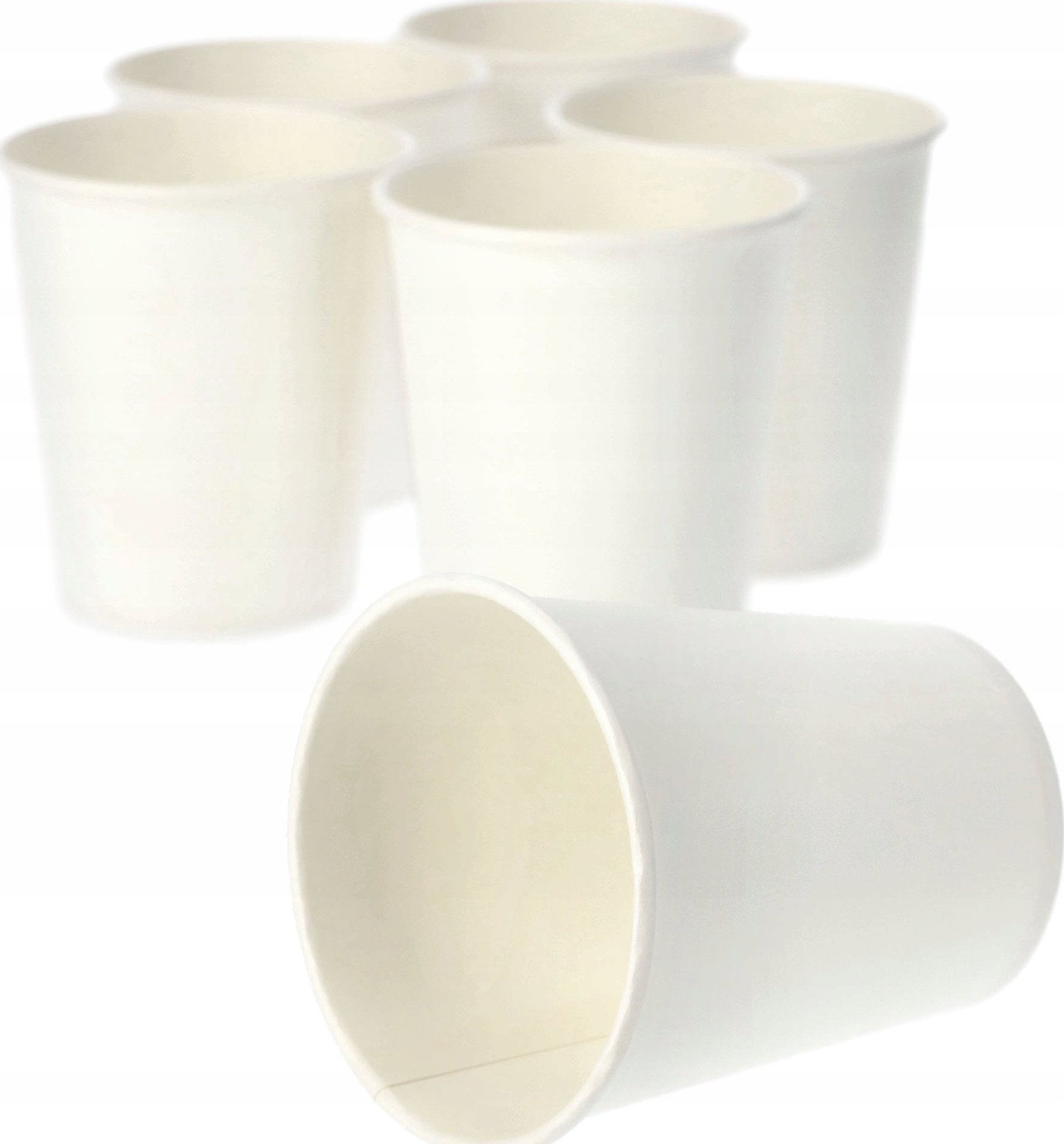 Kadax Kubki Papierowe Białe Do Napojów Soków 250 ml 6szt