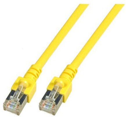 EFB kabel sieciowy Żółty 0,5 m Cat5e SF/UTP (S-FTP)