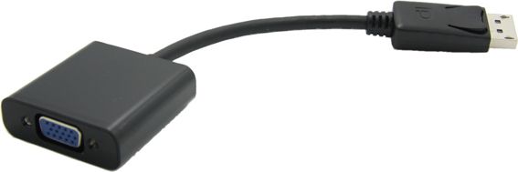 Adapter AV Value DisplayPort - D-Sub (VGA) czarny (12.99.3135)