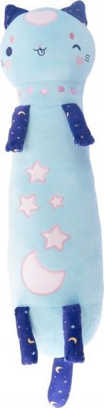 Nice Maskotka Momomi Kot świecący w ciemności niebieski 60 cm