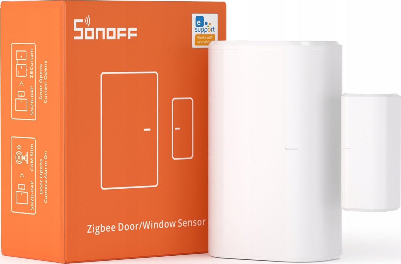 Sonoff Czujnik otwarcia drzwi i okien ZigBee SONOFF SNZB-04P (+bateria)