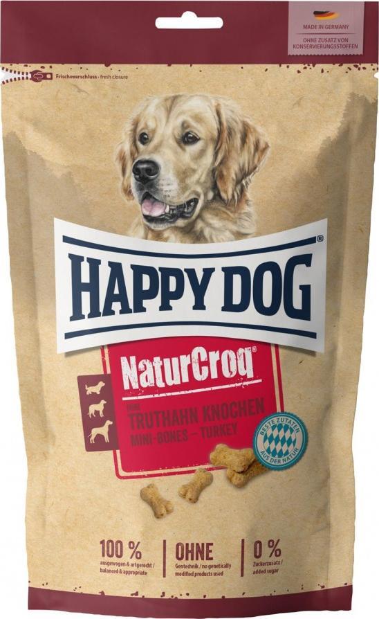 Happy Dog NaturCroq Mini Bones, indyk, ciastka dla małych ras, 700g