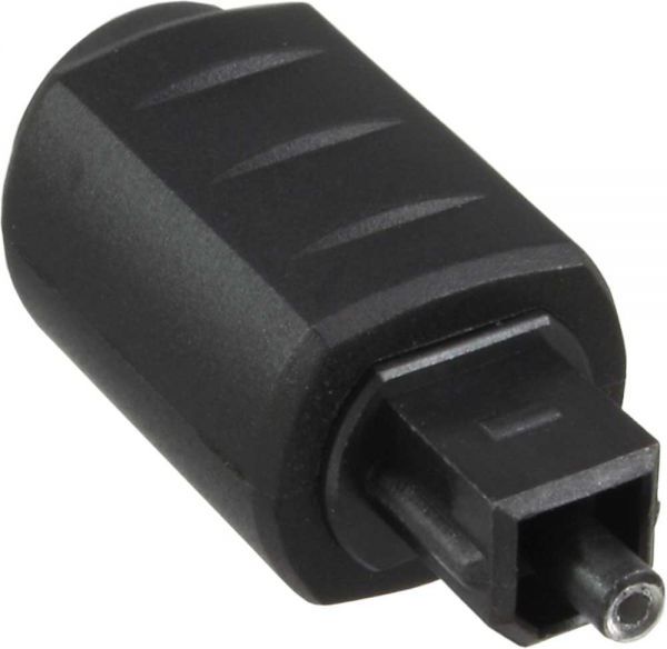 Adapter AV InLine Toslink - Jack 3.5mm czarny (89907)