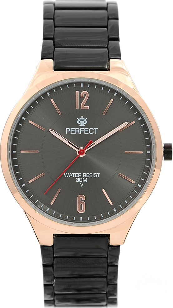 Zegarek Perfect Zegarek męski PERFECT ASTIN A0155 - Czarny mk