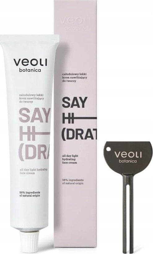Veoli Botanica Say Hi (Dration) Krem do twarzy nawilżający całodniowy lekki, 75 ml