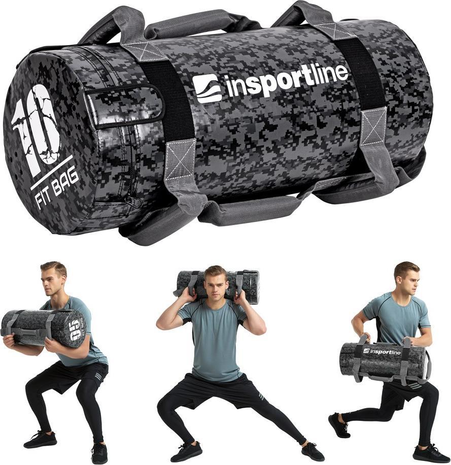 inSPORTline Sandbag Worek do ćwiczeń Fitness Crossfit inSPORTline Fitbag Camu 10 kg