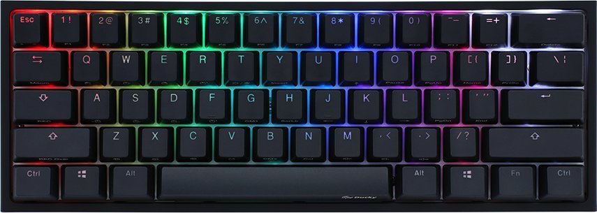 Klawiatura Ducky One 2 Pro Mini Gaming klawiatura RGB LED - Kailh White (US)