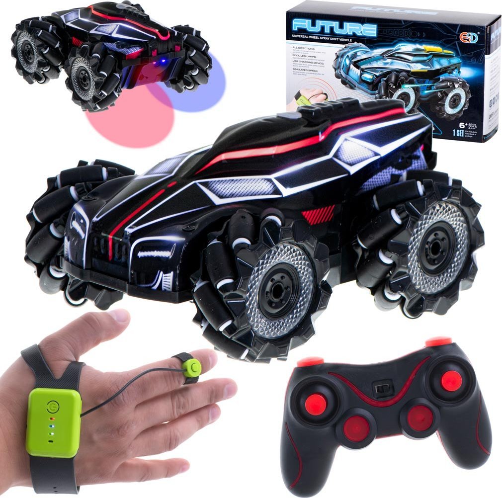 KIK Samochód zdalnie sterowany RC Auto Future sterowany gestami ręką