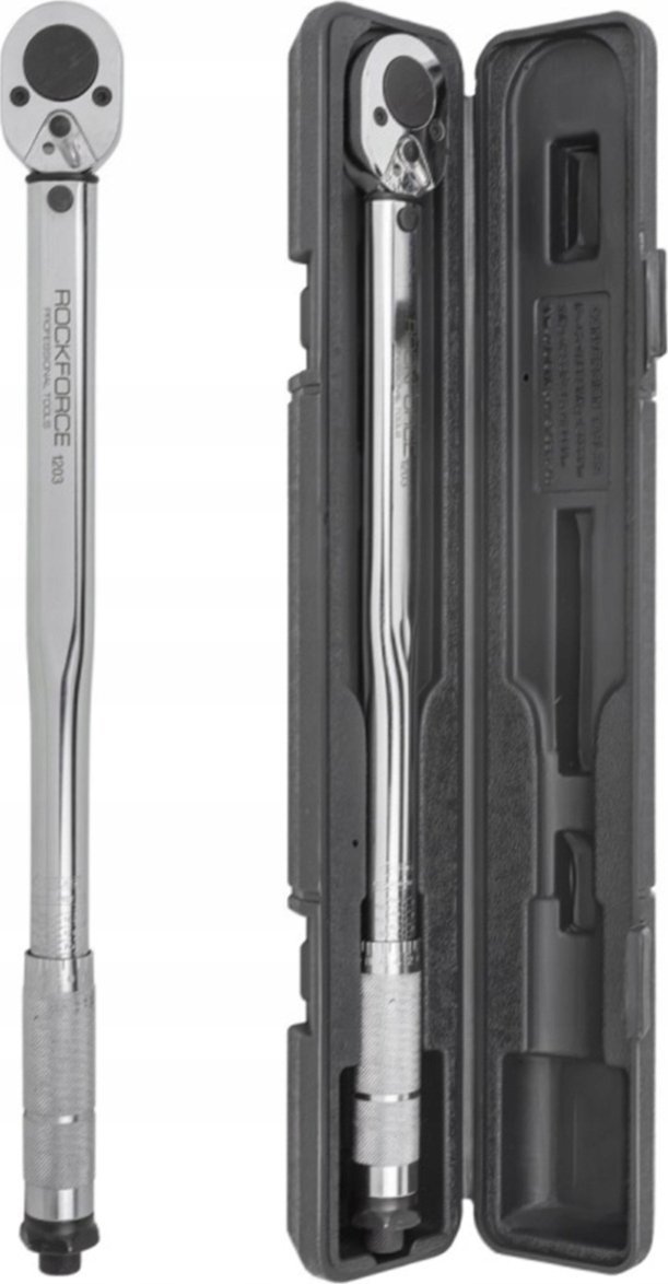 Rockforce Klucz dynamometryczny 28-210Nm, 1/2"
