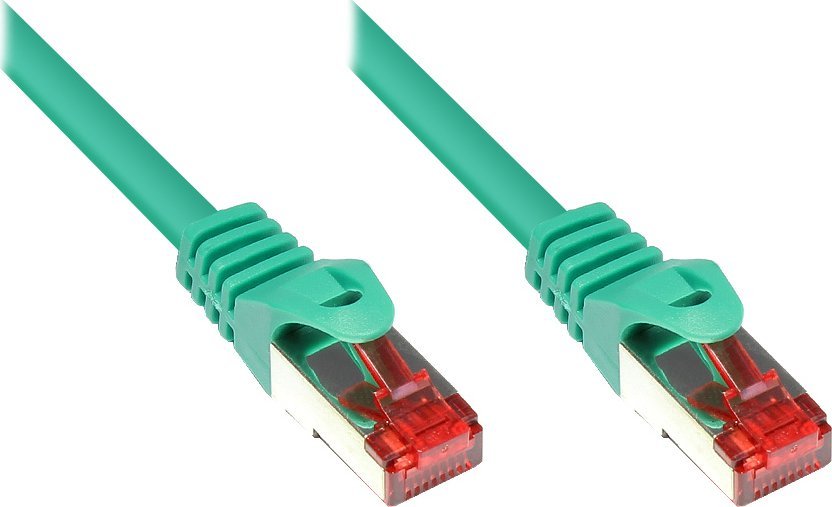 Good Connections Alcasa RJ-45 - RJ-45 M / M 0.15m - RJ-45 - RJ-45 - Male / Male - Gold - Cat6 - S / FTP (S-STP) (8060- 002G)