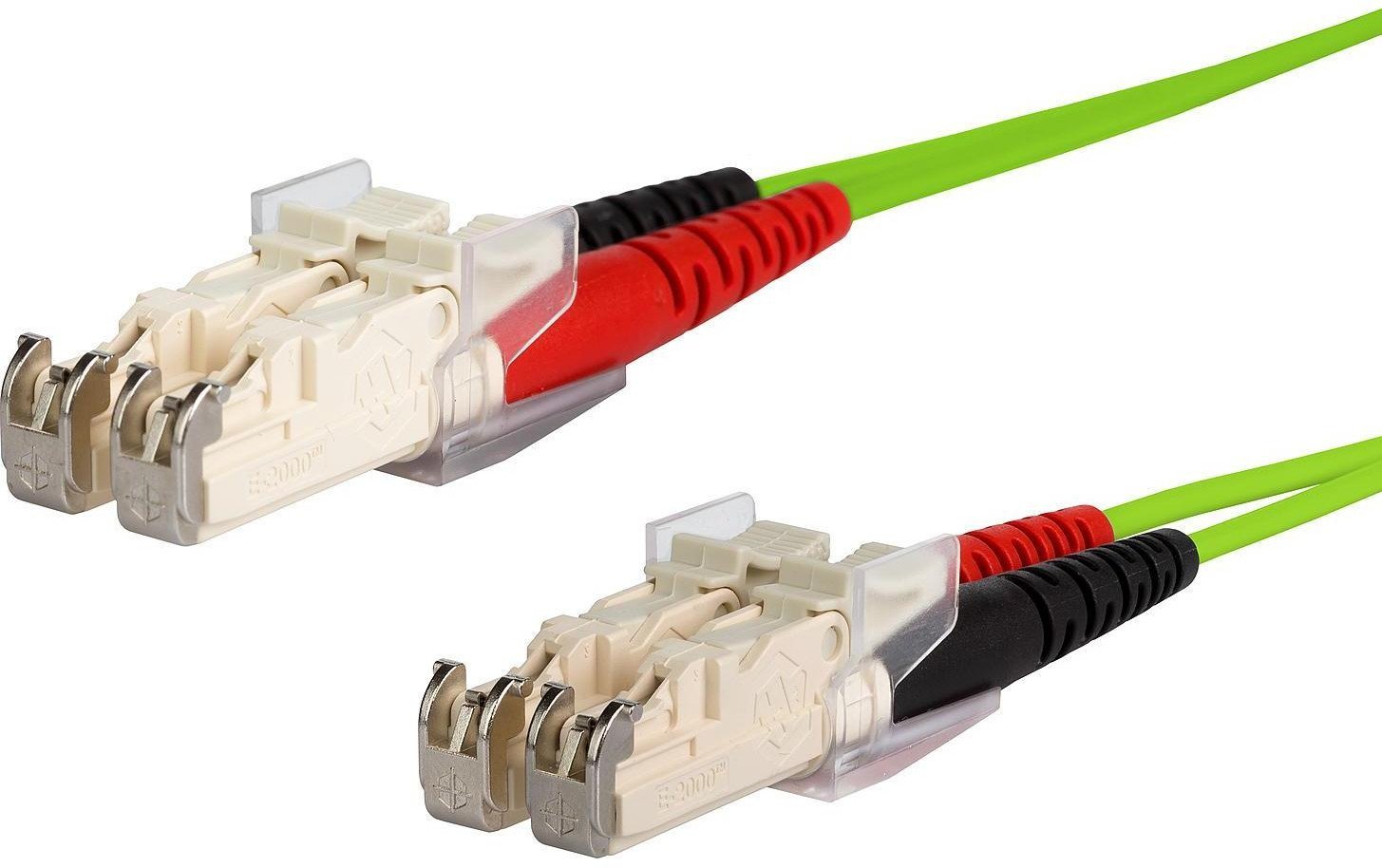 Kabel krosowy METZ CONNECT OpDAT, SC-D/SC-D OM5, 1 m