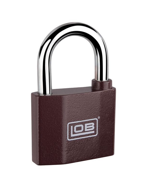 LOB Kłódka znalowa zasuwkowa 3 klucze KZ50