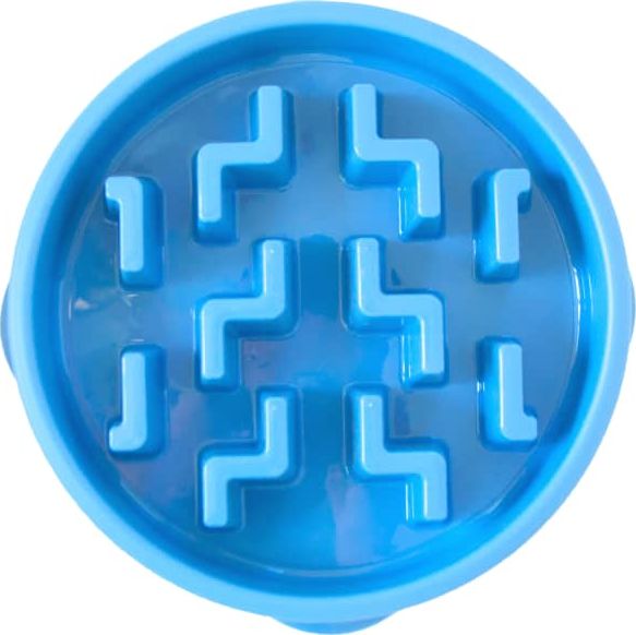 Outward Hound Outward Hound Miska dla psa spowalniająca jedzenie Slo Bowl, niebieska