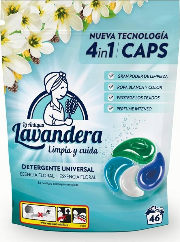 SPCK Publishing Washing capsules Lavandera 46 kaps, blue