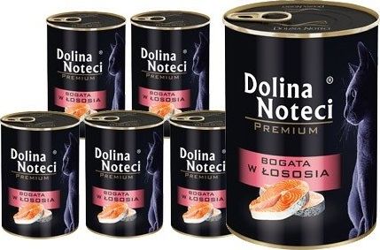 Dolina Noteci Premium dla kota bogata w łososia 12x400g