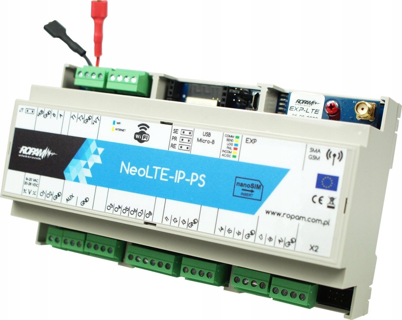 Ropam ROPAM CENTRALA ALARMOWA NEOLTE-IP-PS-D9M