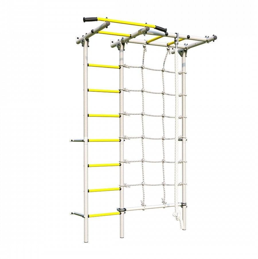 Drabinka gimnastyczna do ogrodu Next Outdoor żółto-srebrny