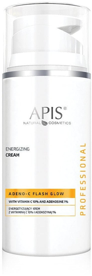 Apis ADENO-C Flash Glow Energetyzujący krem do twarzy z witaminą C i adenozyną 100ml