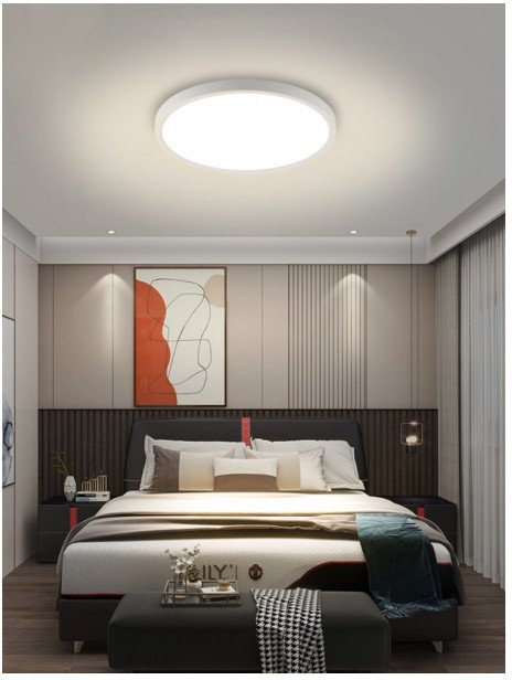 Immax Neo Lite Tudo Inteligentna Oprawa Sufitowa Z Podświetleniem Rgb 40Cm, 50W Tuya Wifi