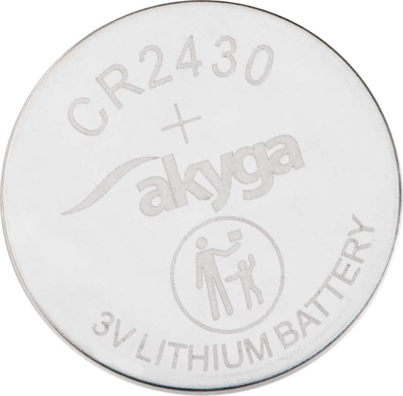 Bateria litowa CR2430 Akyga AKY1084 3V / 280mAh