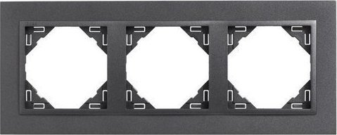 Efapel animato ramka 3-krotna grafit grafit 90930 kss