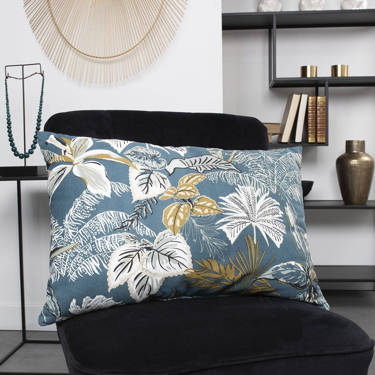 TODAY Poduszka ozdobna we wzory HOTEL TROPIK, 61 x 41 cm