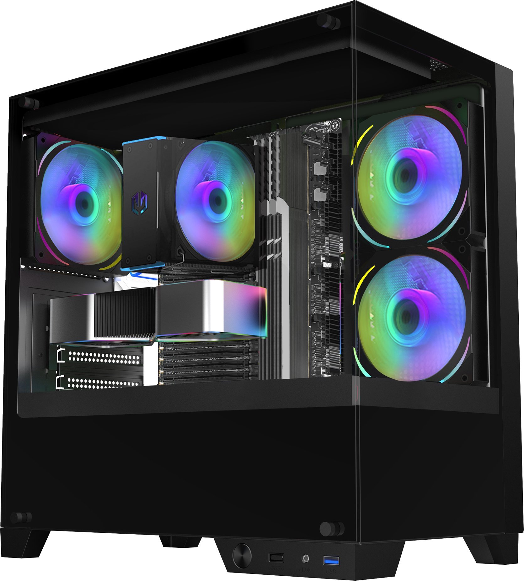 Komputer Vist RGB LOOK GAMER RYZEN 7 5700X 32GB RTX 4060 SSD 1TB Win11