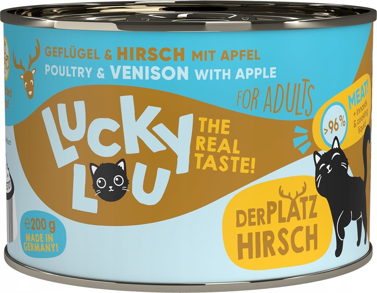 Lucky Lou Lucky Lou Lifestage Adult Drób i jeleń puszka 200g