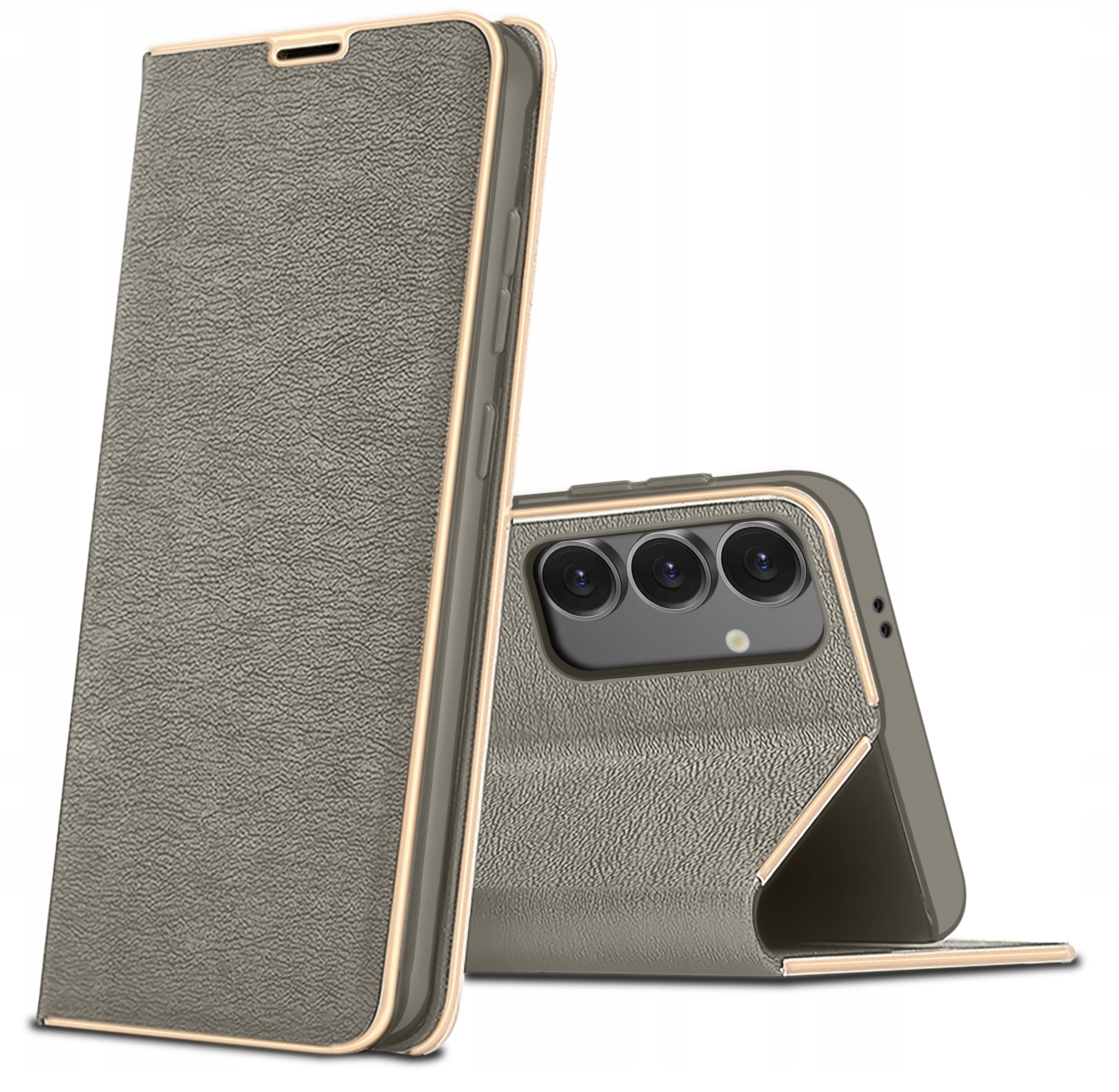 Etui do Samsung Galaxy S24 FE Case Magnet Portfel + Szkło OCHRONNE 9H