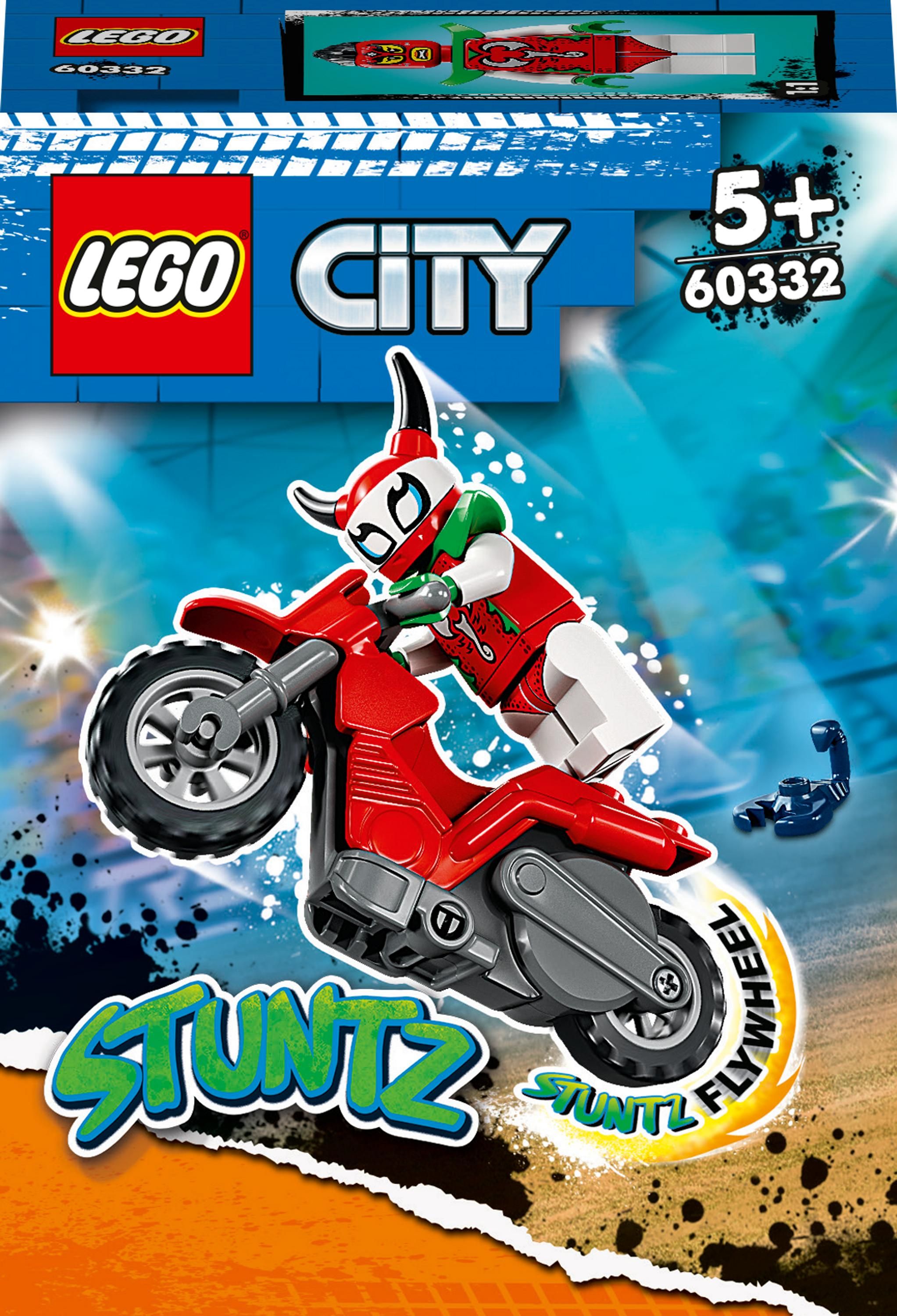 LEGO City Motocykl kaskaderski brawurowego skorpiona (60332)