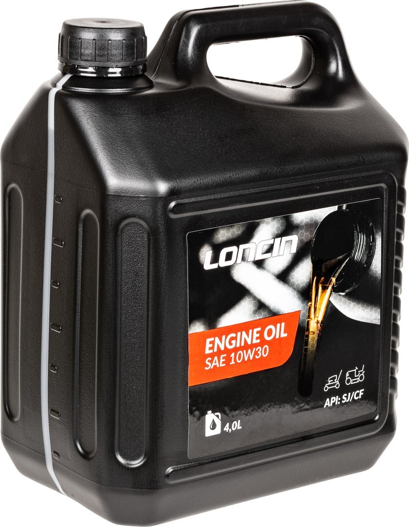 Loncin OLEJ SILNIKOWY LONCIN 10W-30 4L DO SILNIKA KOSIAREK TRAKTORKÓW AGREGATÓW GLEBOGRYZAREK ZAMIATAREK NAC,OLEO-MAC,STIHL,B&S Briggs & Stratton,HOND