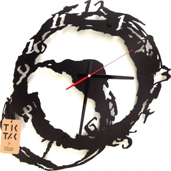 Decolicious Zegar na ścianę BUZZ