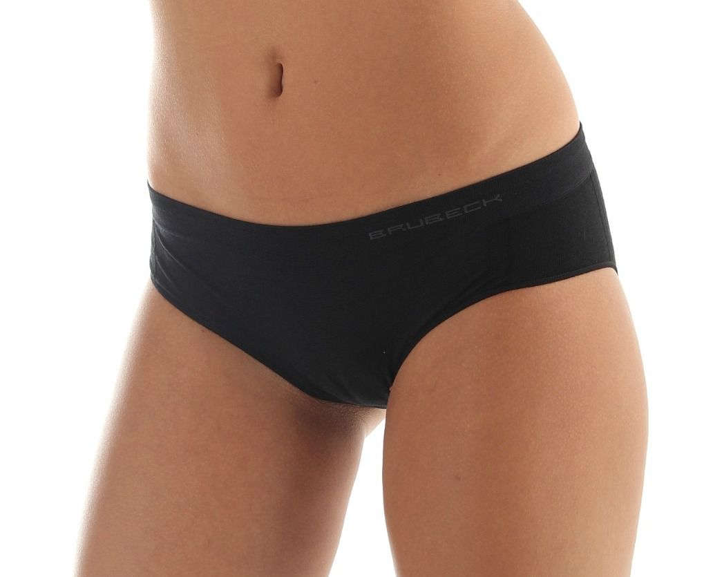 Brubeck Biodrówki damskie Comfort Wool czarne r. S (HI10070)