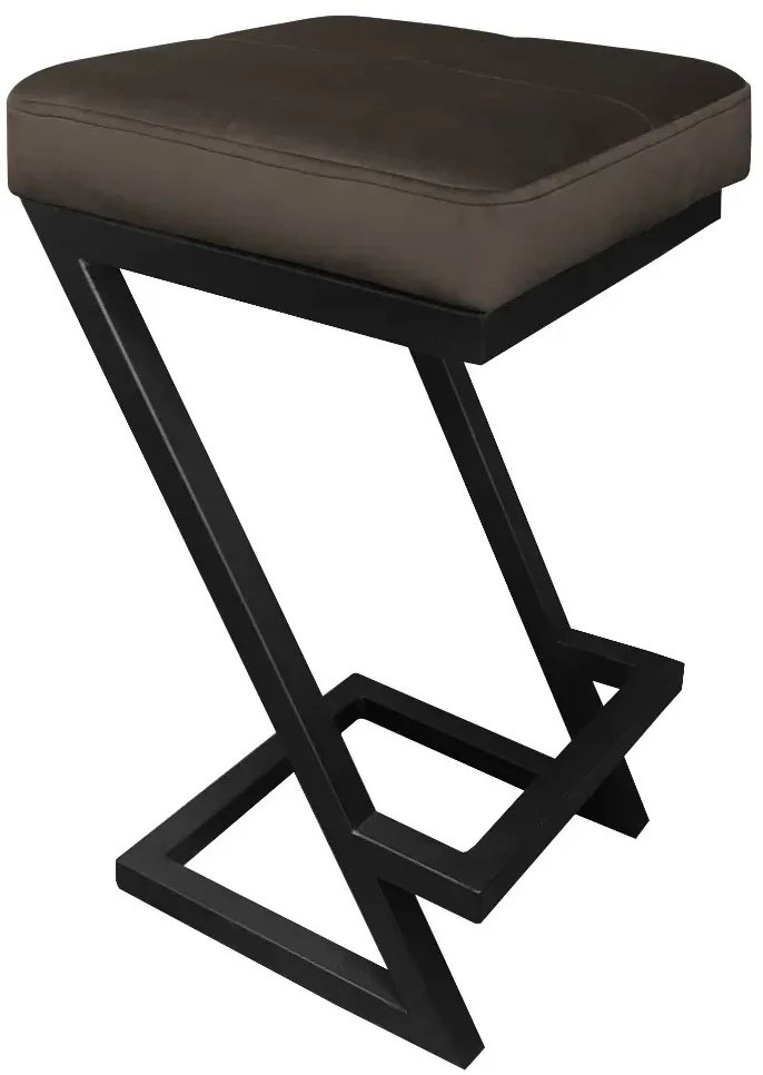 Hoker niski ZAZU VELVET brązowy ATOS