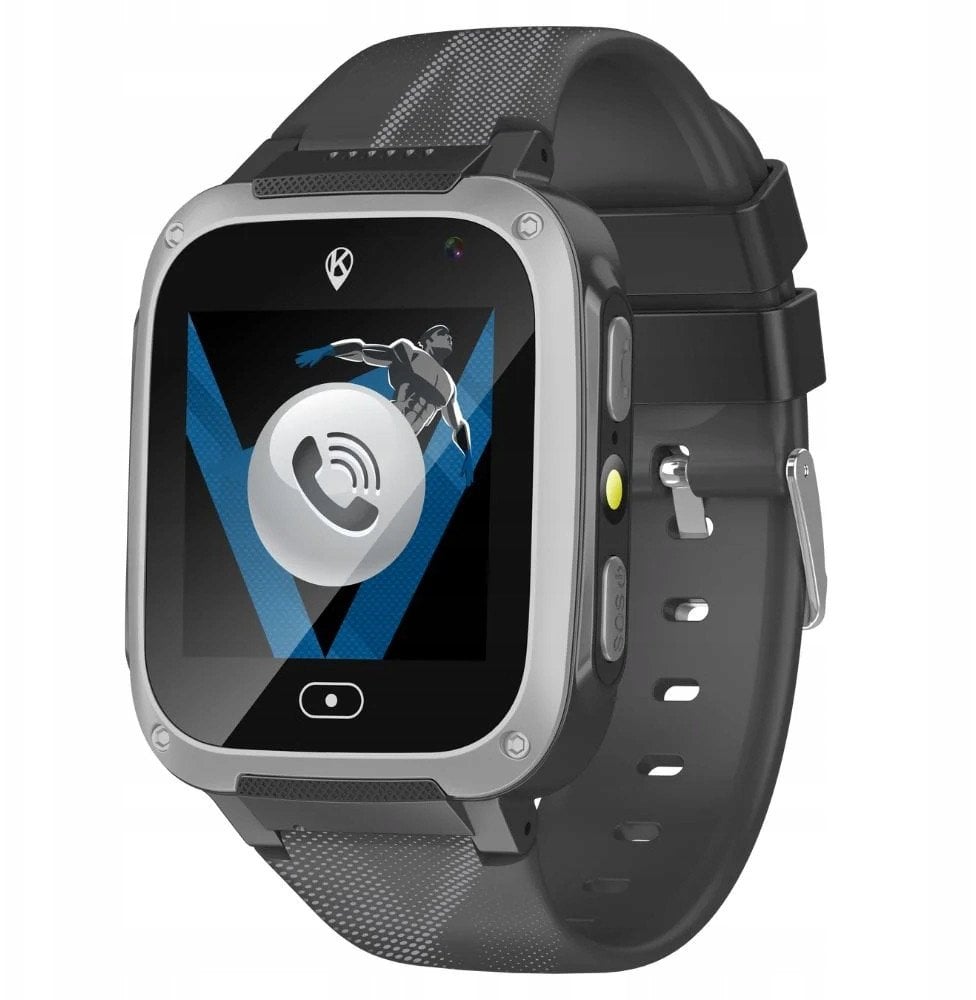 Smartwatch dla dziecka KiDiZ Basic czarny