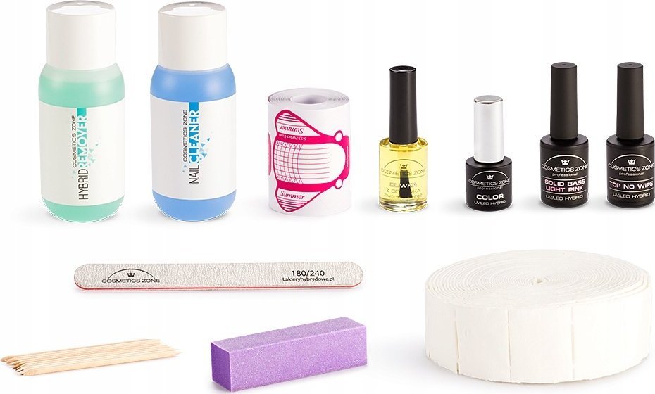 Cosmetics Zone Lakier hybrydowy 3w1 kolor turkusowy - M124