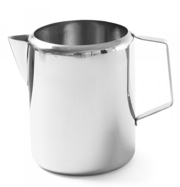 Dzbanek kubek do mleka kawy herbaty stalowy nierdzewny 0.35L - Hendi 451007