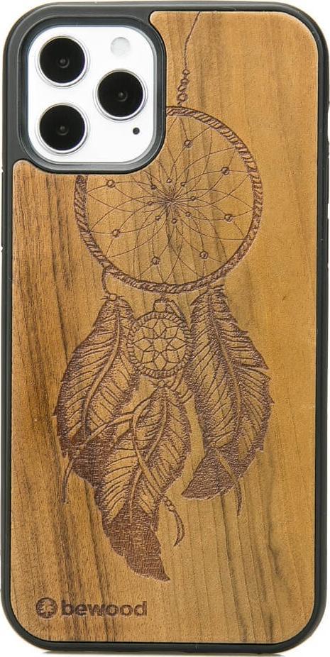BeWood Drewniane Etui iPhone 12 / 12 Pro ŁAPACZ SNÓW IMBUIA