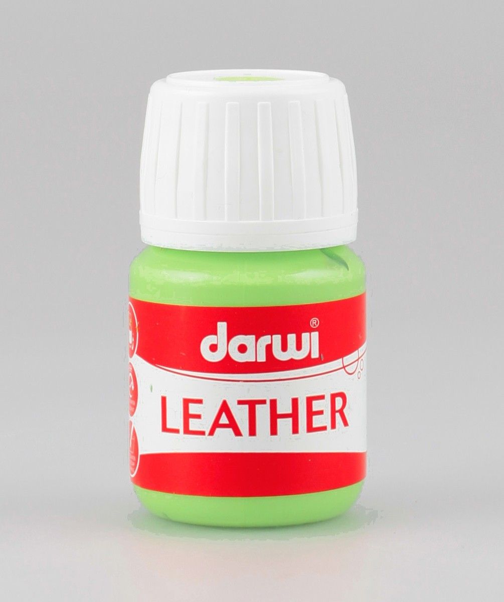 The Clay and Paint Factory Farba do skóry 30 ml Jasno Zielona